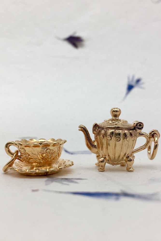 Teapot Charm Necklace