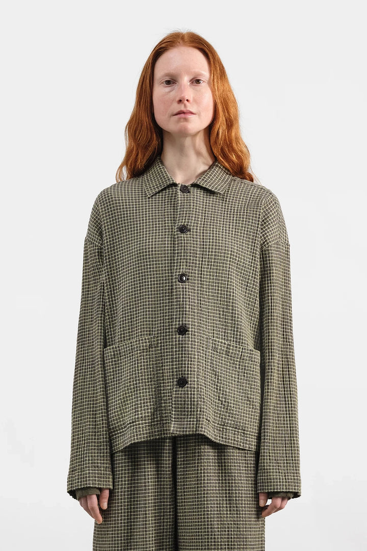 PJ Overshirt - Green Multi