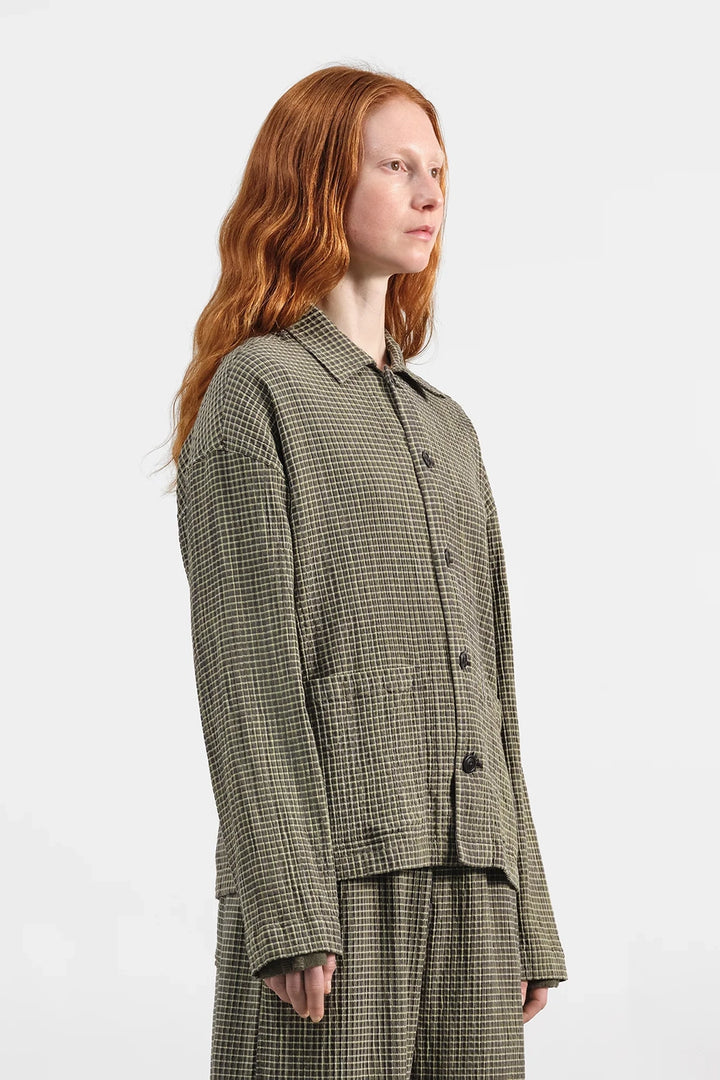 PJ Overshirt - Green Multi