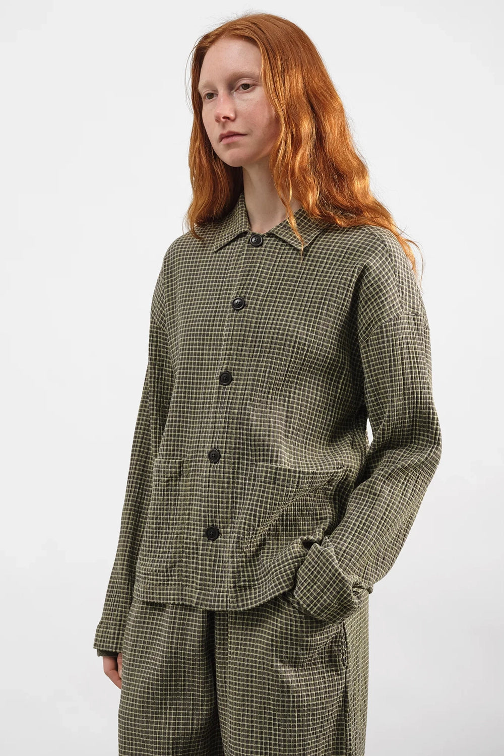PJ Overshirt - Green Multi