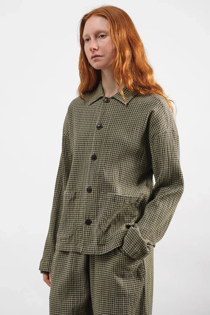 PJ Overshirt - Green Multi