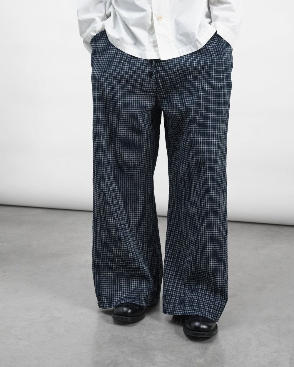 Envelope Trouser - Navy - Frontiers Woman