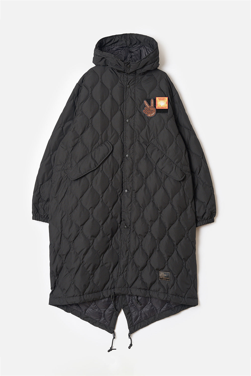 UW x TAION Down Mod Parka - Black