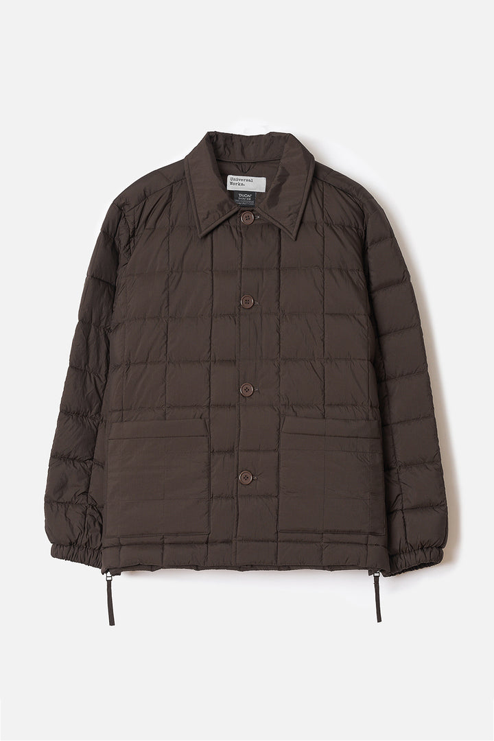 UW x TAION Down Rams Jacket - Brown