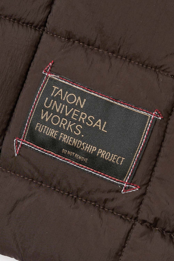 UW x TAION Down Rams Jacket - Brown