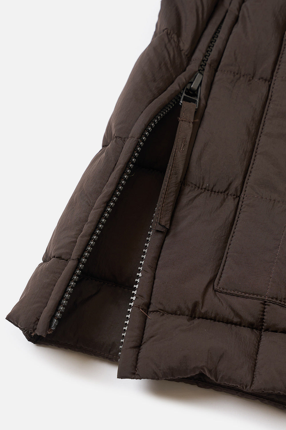 UW x TAION Down Rams Jacket - Brown