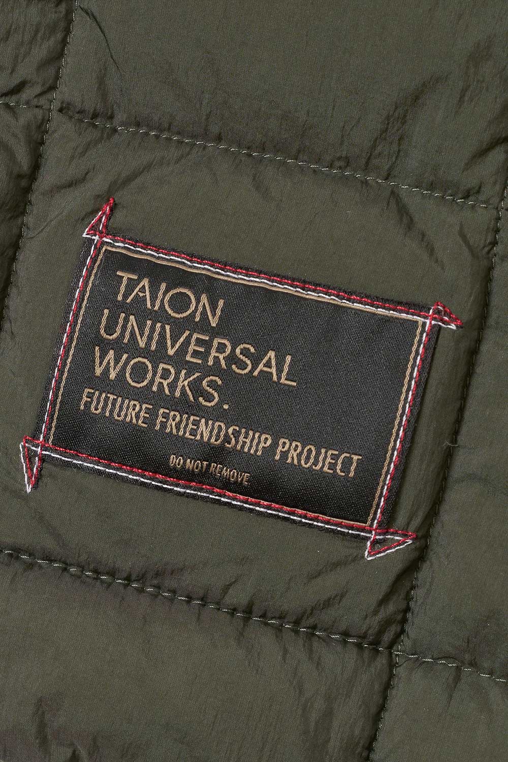 UW x TAION Down Rams Jacket - Olive