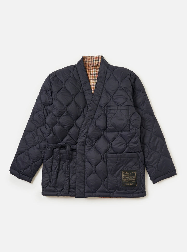 Taion x Universal Works Reversible Kyoto Work Jacket - Dark Navy Military Line