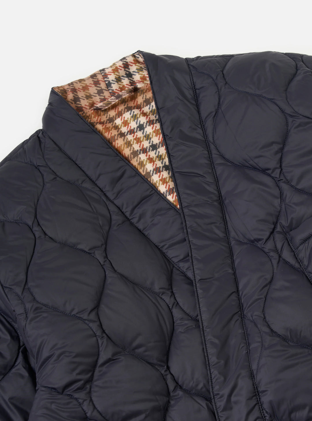 Taion x Universal Works Reversible Kyoto Work Jacket - Dark Navy Military Line