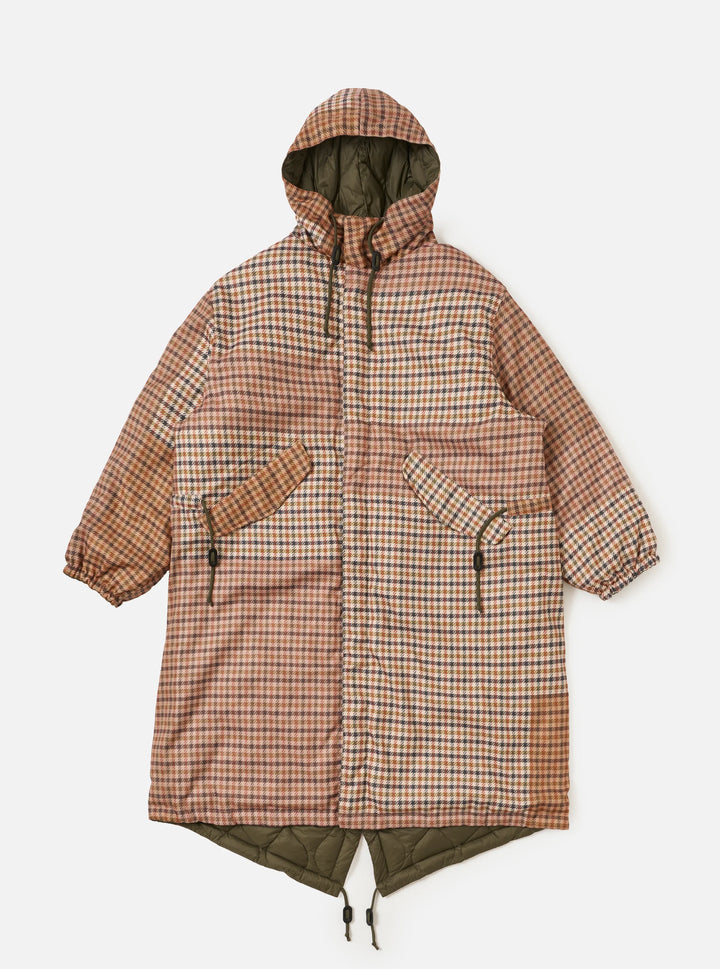 Taion x Universal Works Reversible Parka - Dark Olive Military Line