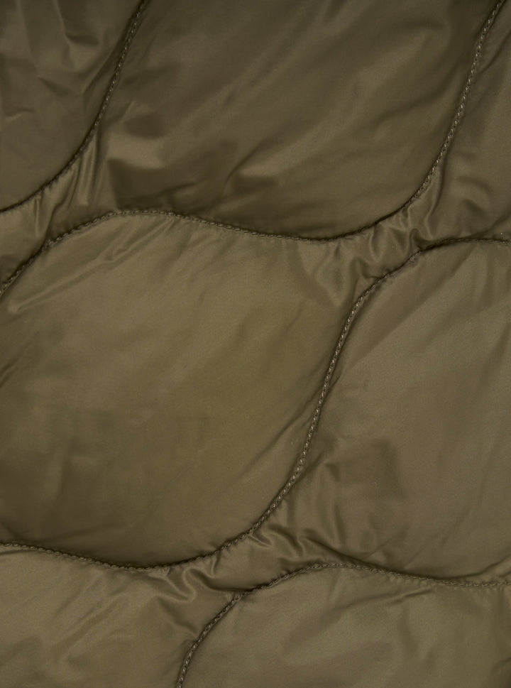 Taion x Universal Works Reversible Parka - Dark Olive Military Line