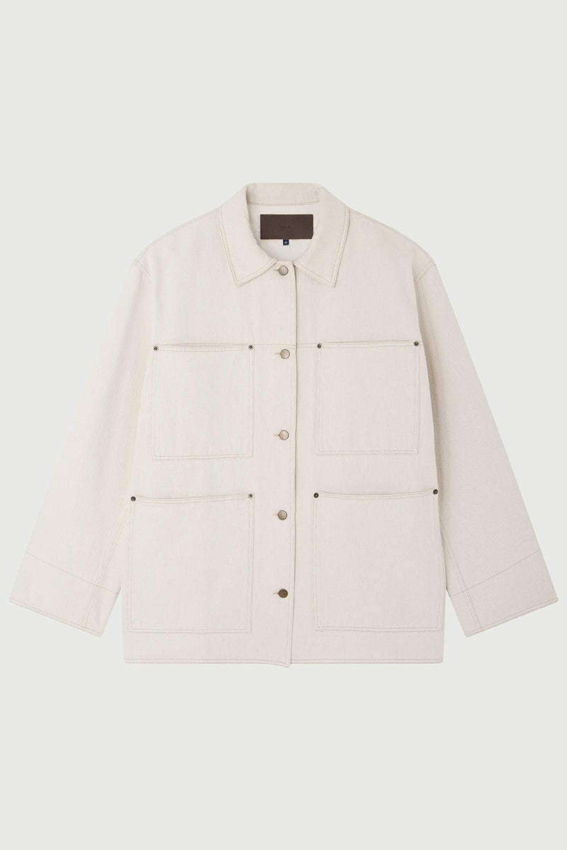 Hija Jacket - Stone White