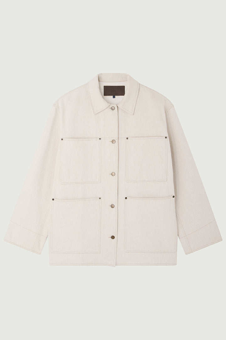 Hija Jacket - Stone White