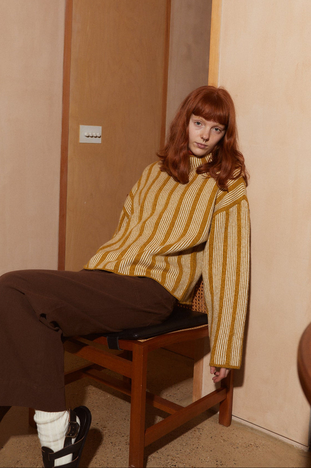 Vito Knit - Mustard