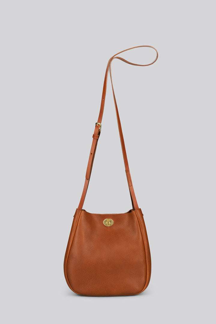 Val Crossbody Bag - Grainy Tan
