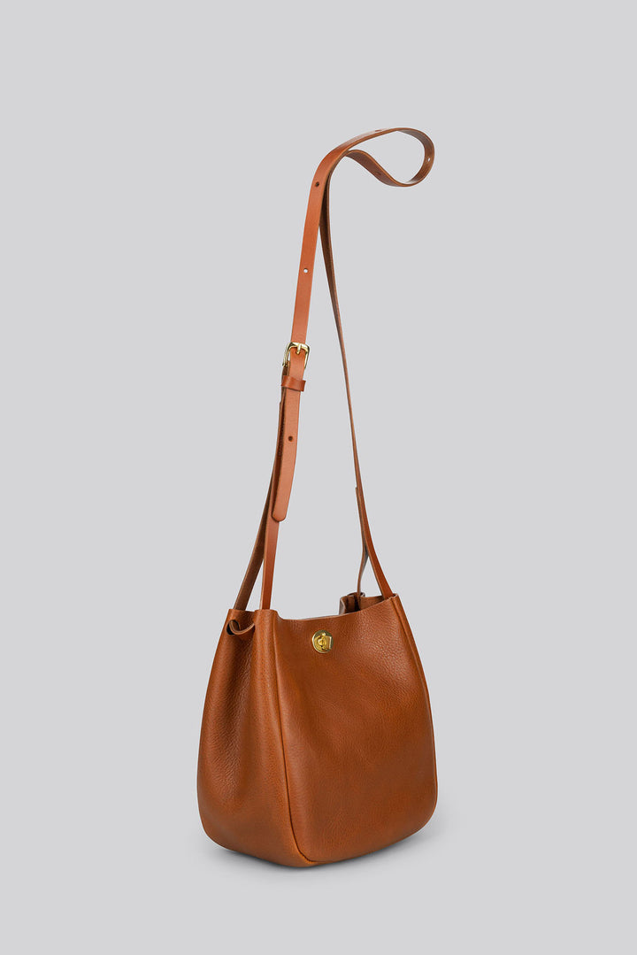 Val Crossbody Bag - Grainy Tan