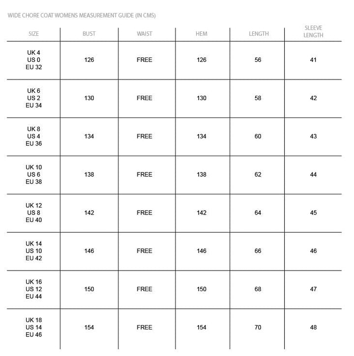 Wide Chore Coat - Cobalt