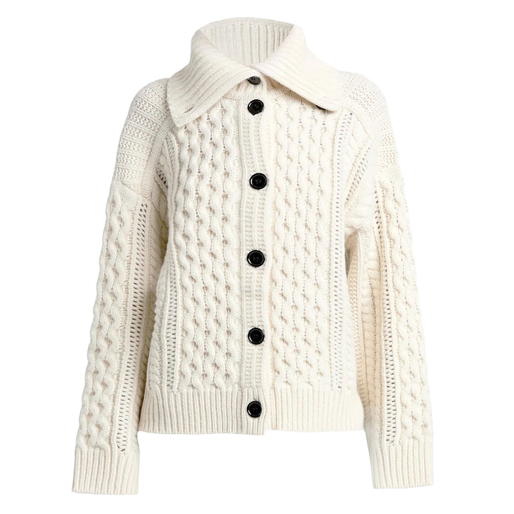 Darlene Sweater - Alabaster Cable Knit