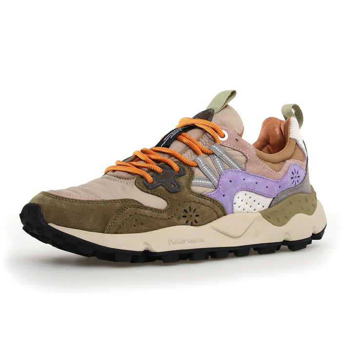 Yamano 3 Uni Sneaker - Military/Taupe/Violet