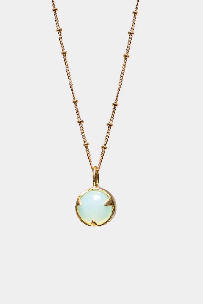 Katia Aqua Chalcedony Pendant Necklace