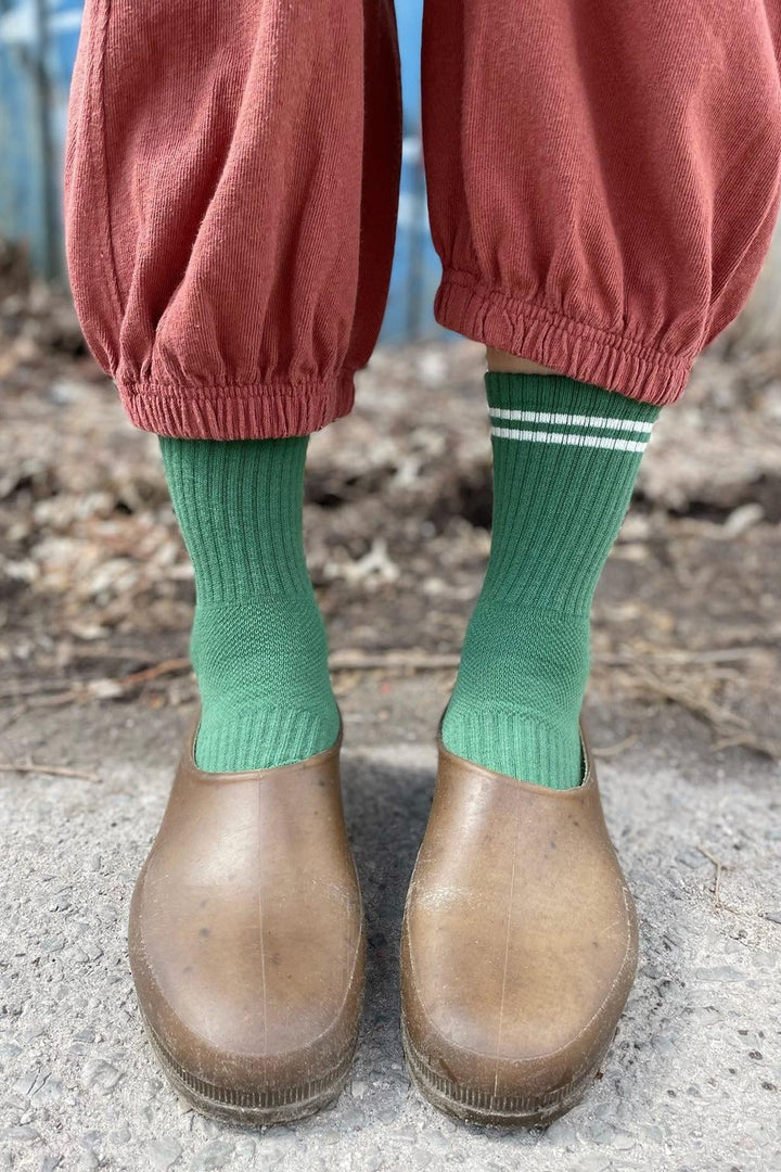 Boyfriend Socks - Moss - Frontiers Woman
