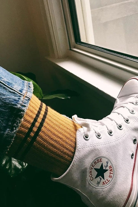 Boyfriend Socks - Biscotti - Frontiers Woman