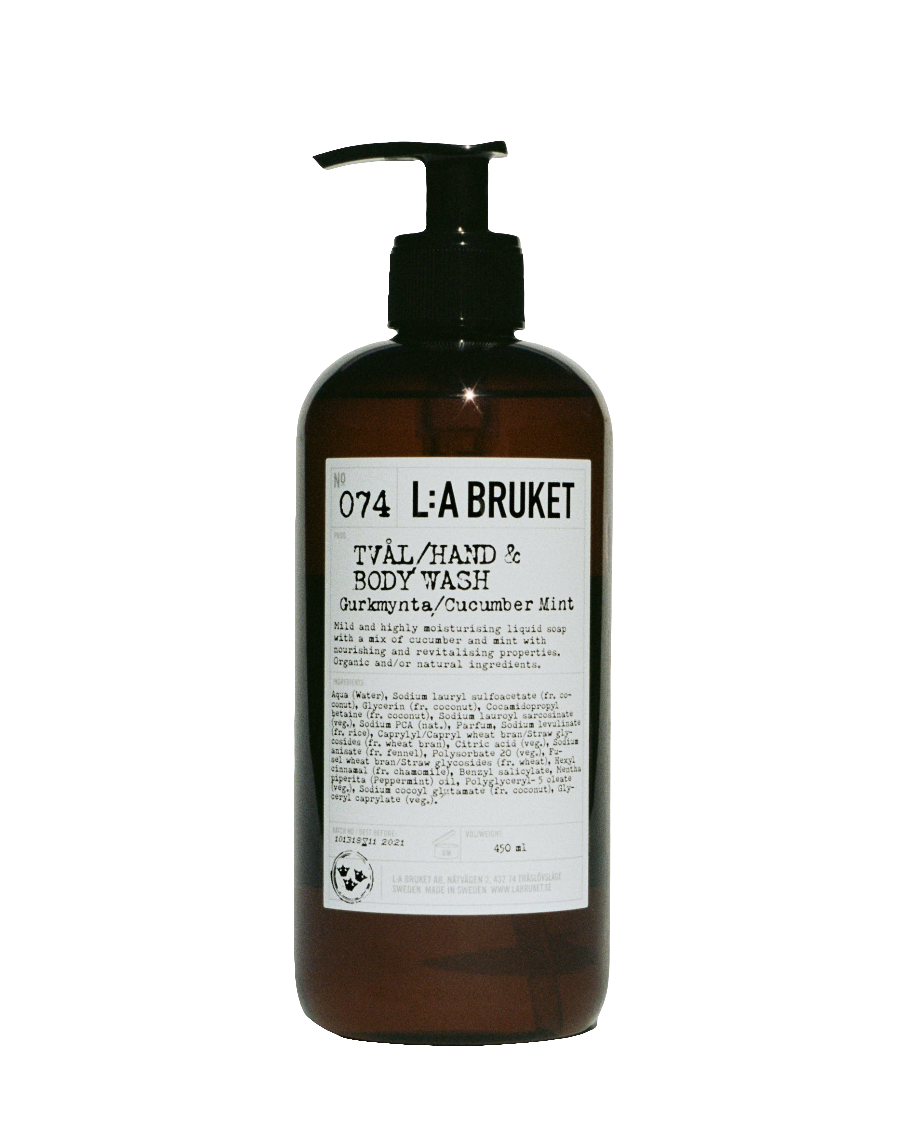 Hand & Body Wash - Cucumber & Mint