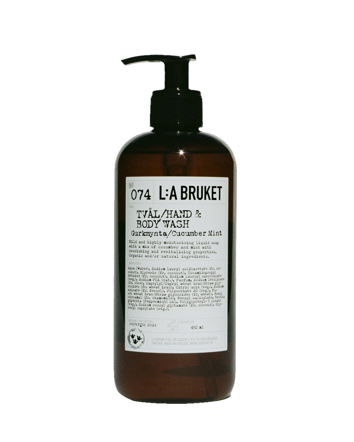 Hand & Body Wash - Cucumber & Mint