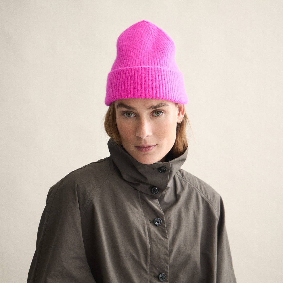 Beanie - Poppy Pink