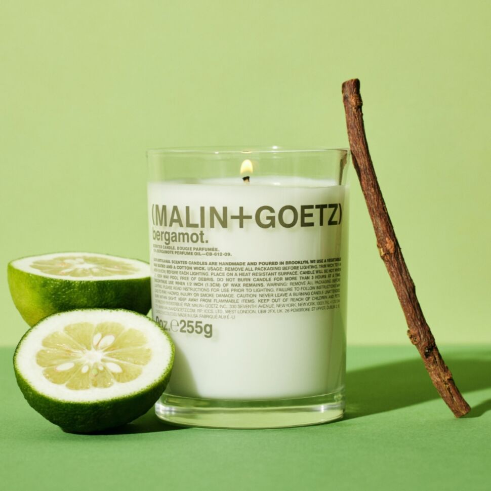 Bergamot Candle 60hr Burn