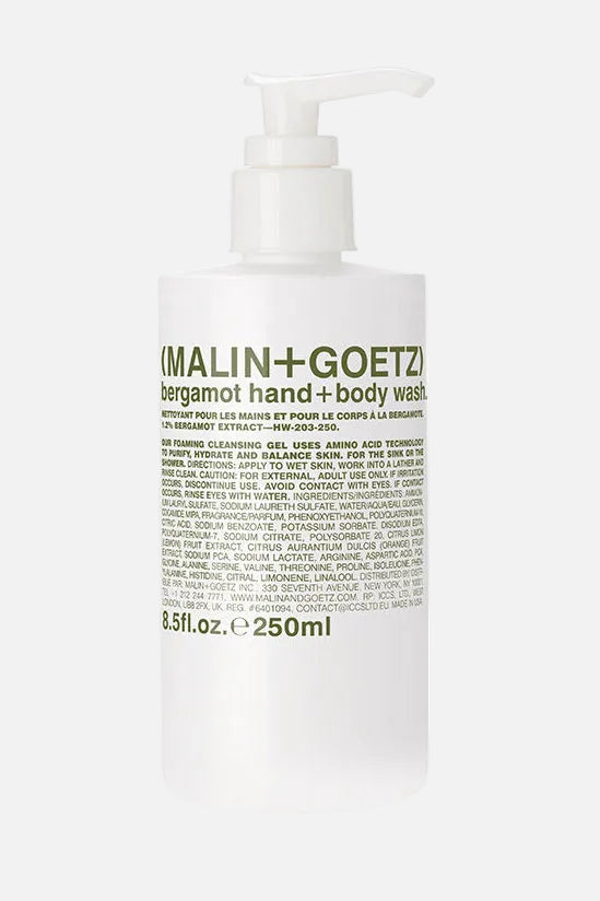 Bergamot Hand + Body Wash 250ml
