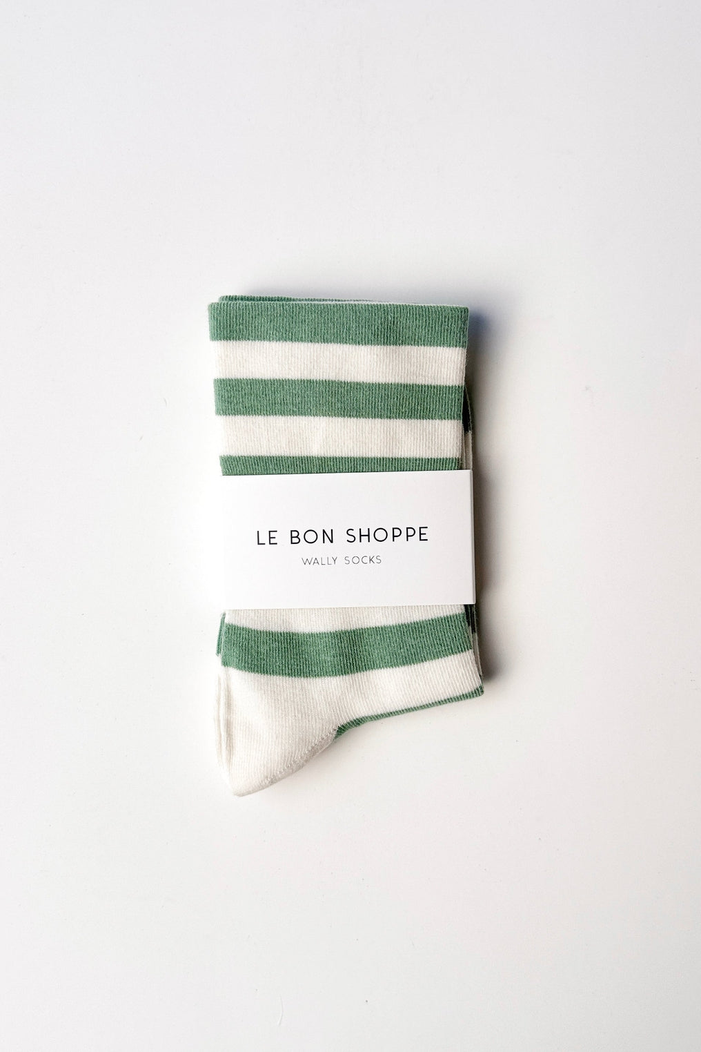 Wide Wally Socks - Matcha Stripe - Frontiers Woman