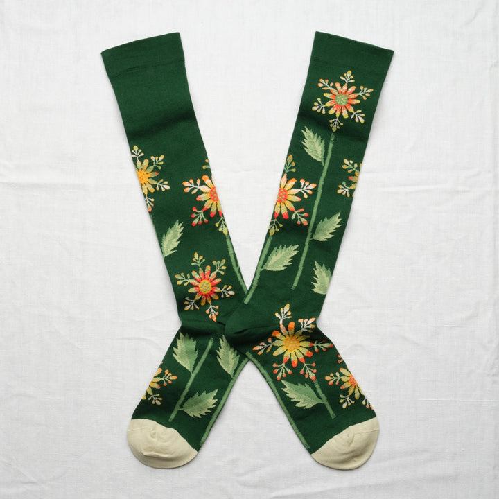 Forest Snowflake Knee-Highs - Forest