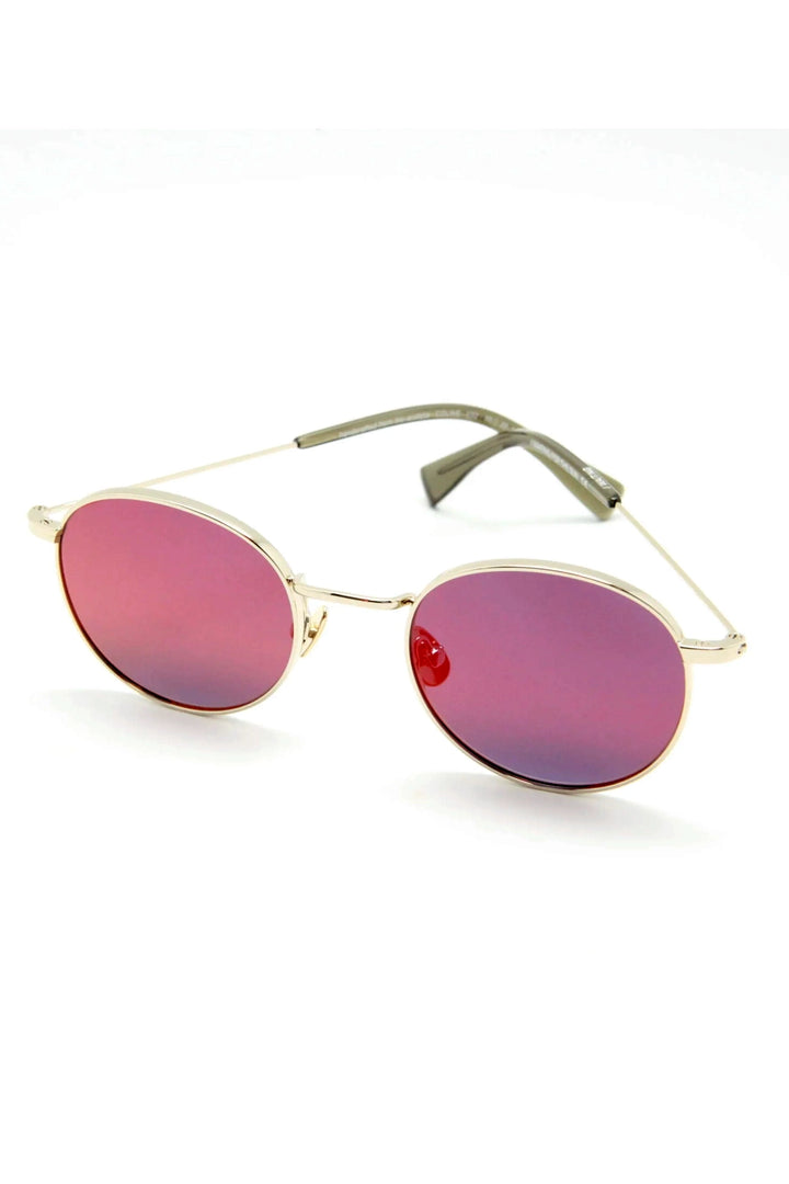 Coline E52 Sunglasses - Orange Mirror Lens