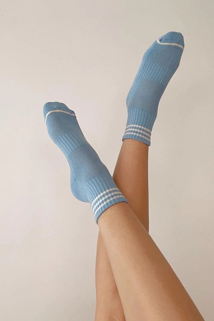 Girlfriend Socks - Parisian Blue - Frontiers Woman