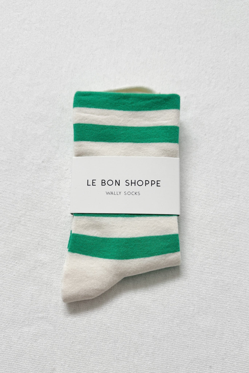 Wide Wally Socks - Green Stripe - Frontiers Woman