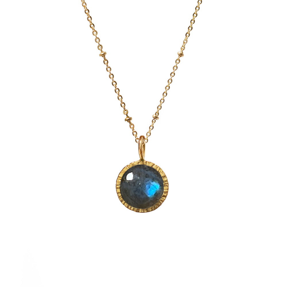Dunia Labradorite Pendant Necklace