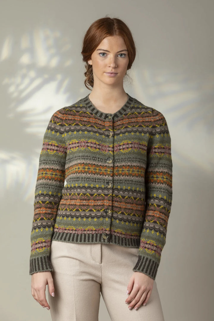 Kinross Cardigan - Agate