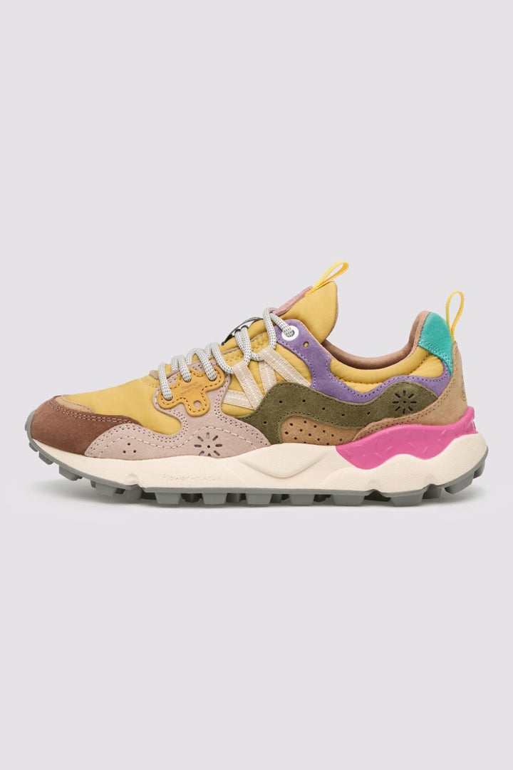 Yamano 3 Women Sneaker - Brown/Grey/Mustard