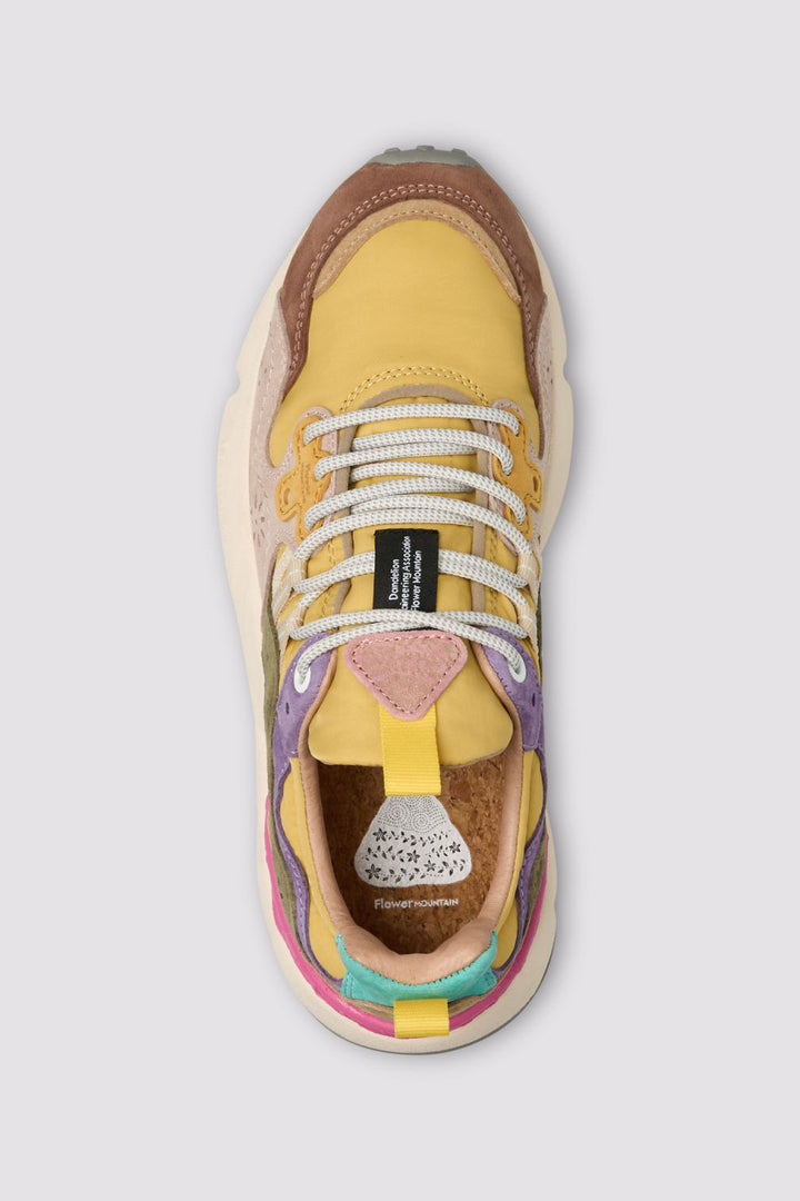 Yamano 3 Women Sneaker - Brown/Grey/Mustard