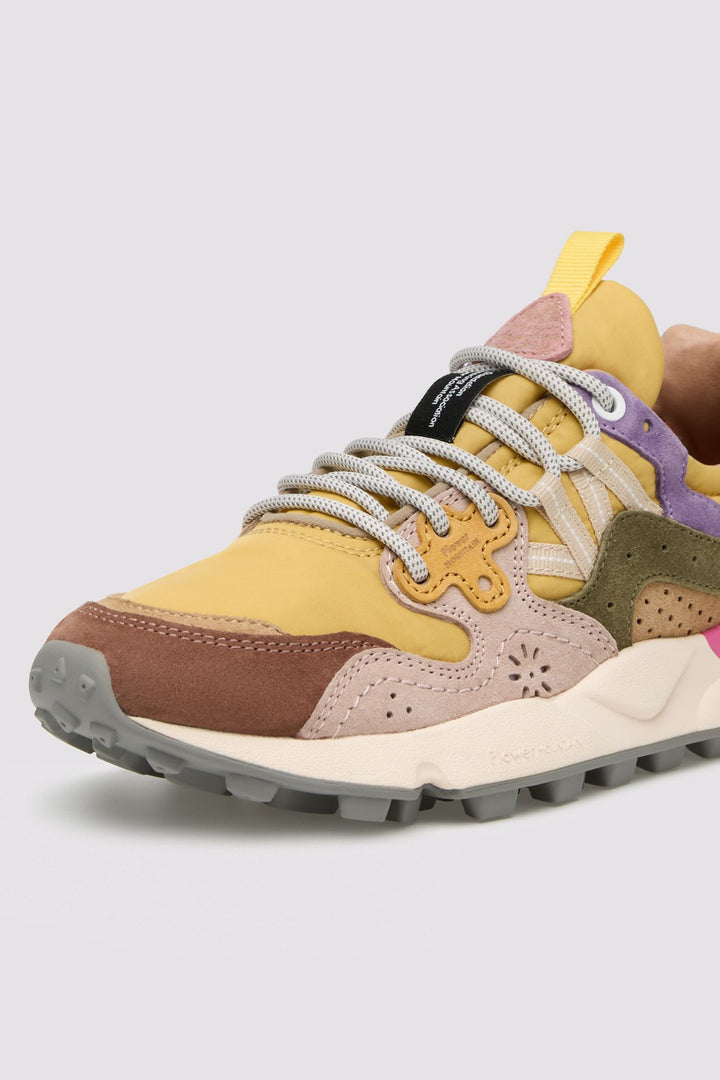 Yamano 3 Women Sneaker - Brown/Grey/Mustard
