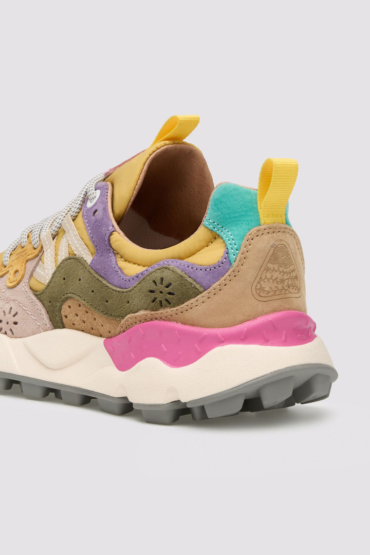 Yamano 3 Women Sneaker - Brown/Grey/Mustard