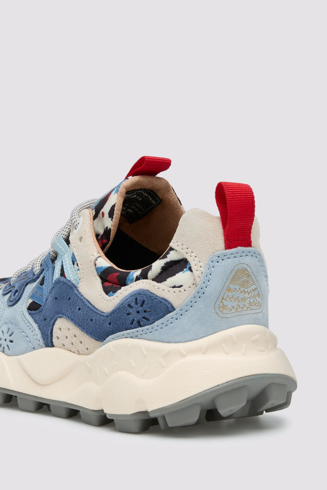 Yamano 3 Sneaker - Sky Blue Leopard - Frontiers Woman