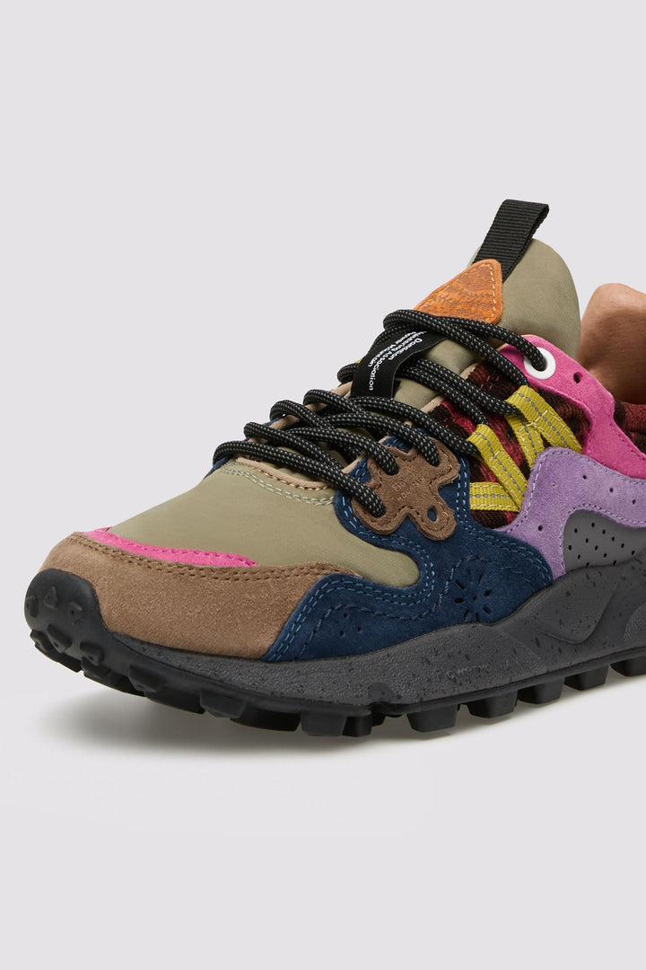 Yamano 3 Women Sneaker - Anthracite/Dark Green/Violet