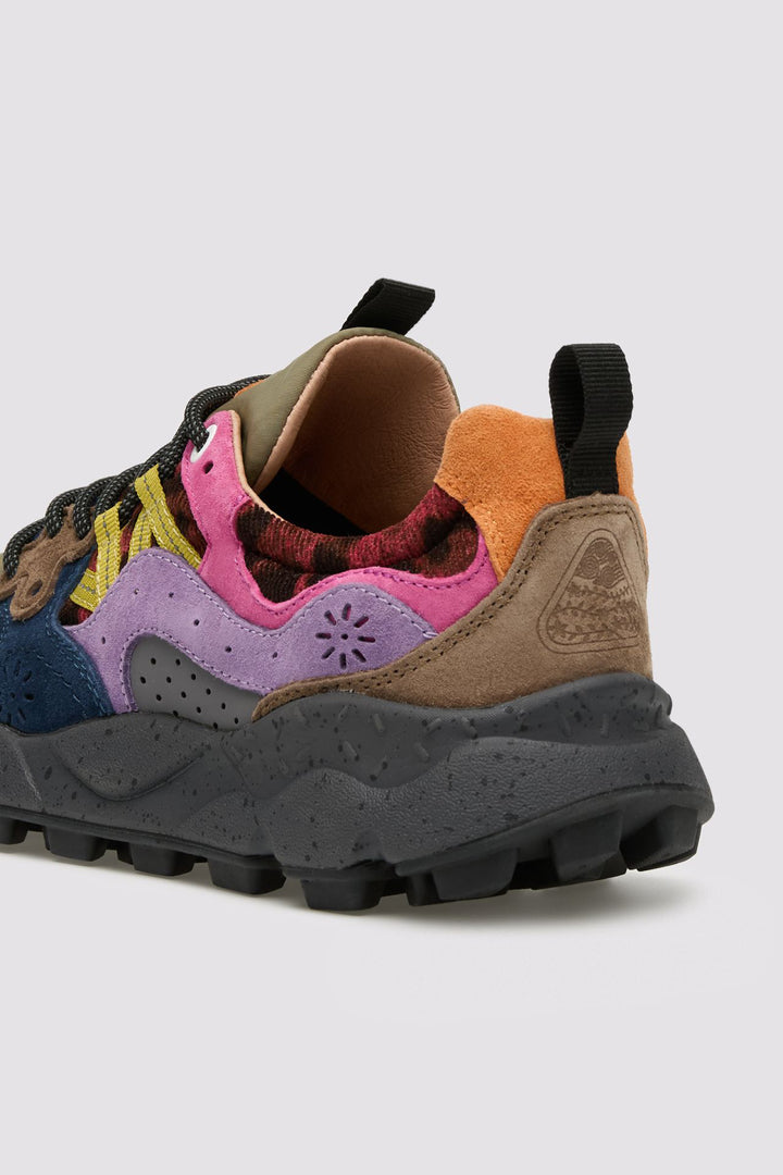 Yamano 3 Women Sneaker - Anthracite/Dark Green/Violet