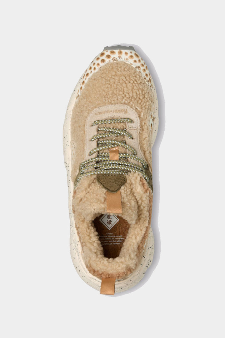 Kotetsu Sneakers - Teddy/Animal Print Beige