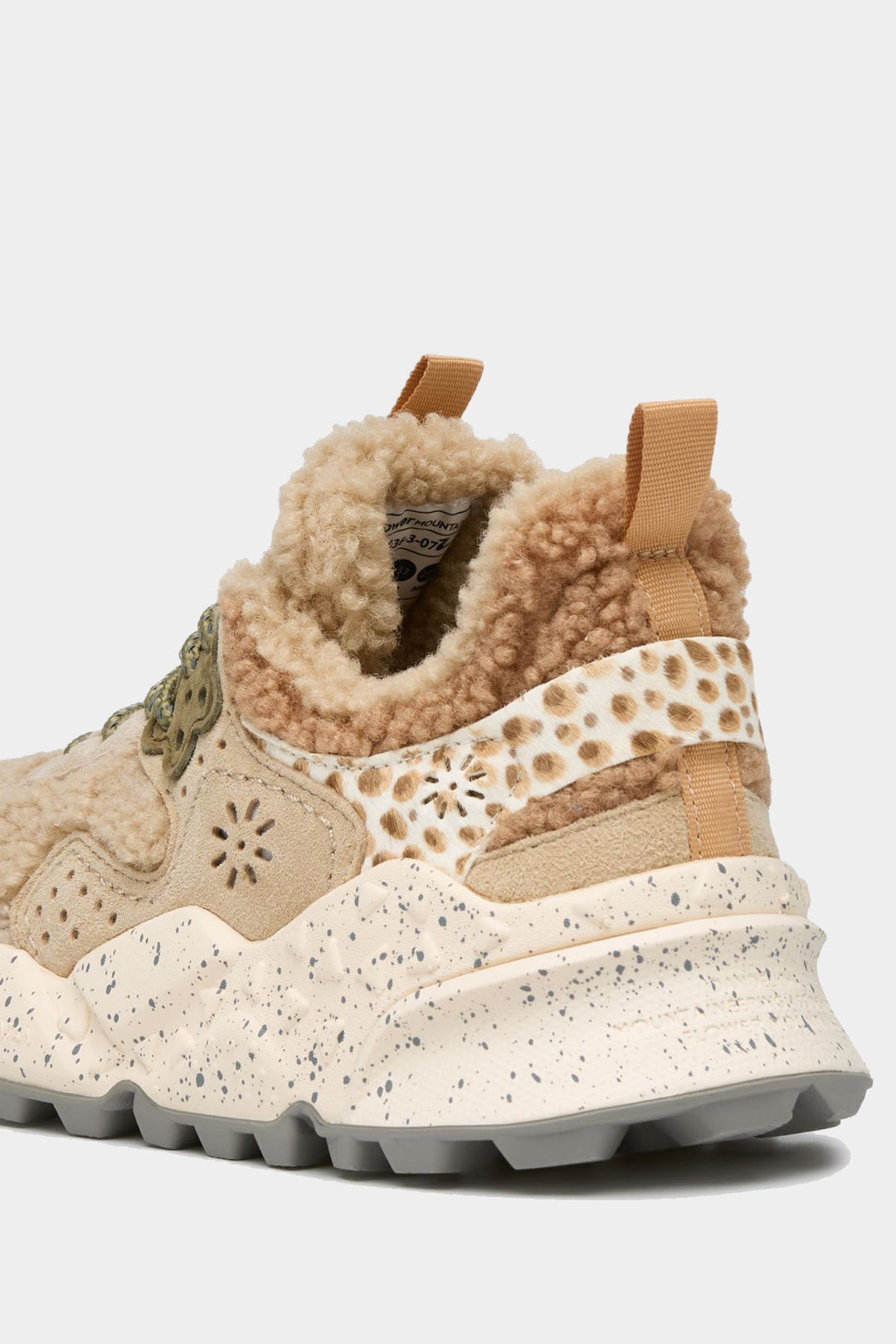 Kotetsu Sneakers - Teddy/Animal Print Beige