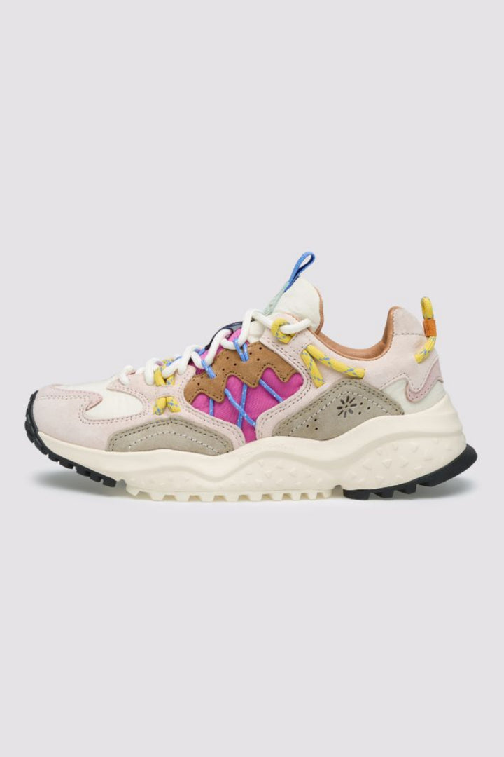 Yamabushi Sneaker - Stone/Fuchsia