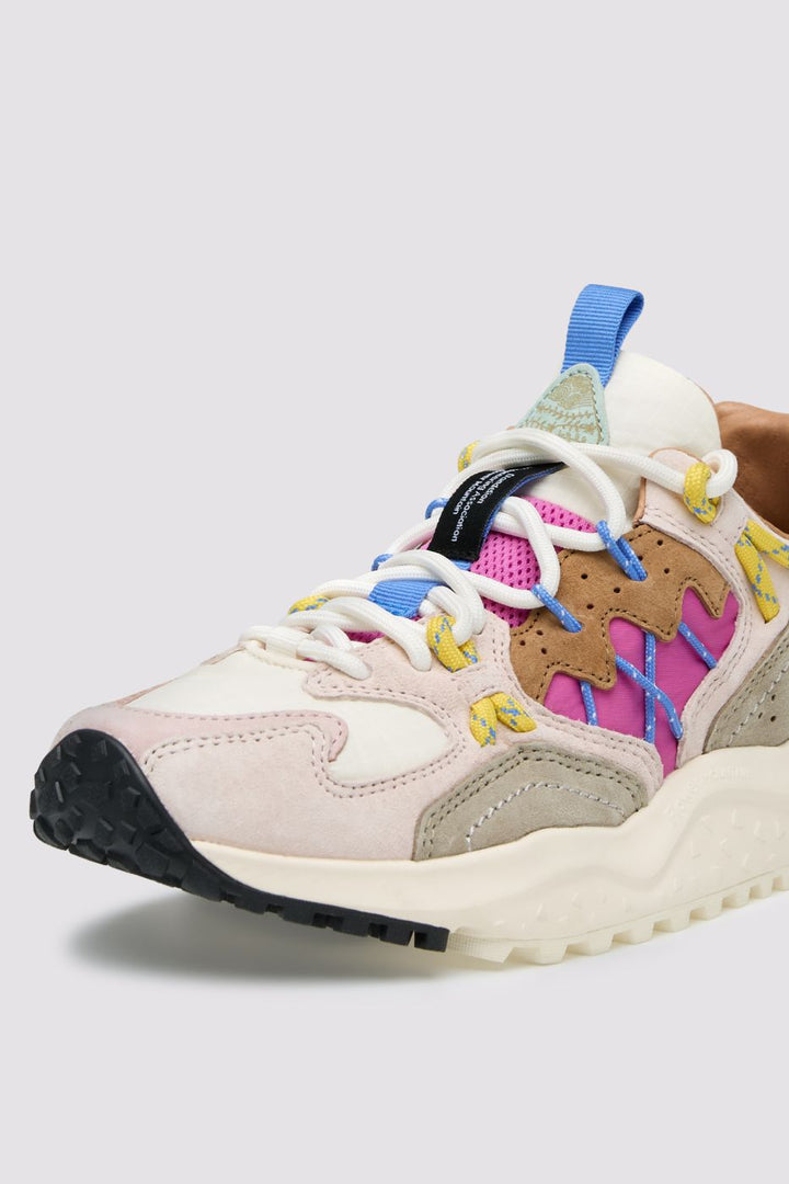 Yamabushi Sneaker - Stone/Fuchsia - Frontiers Woman
