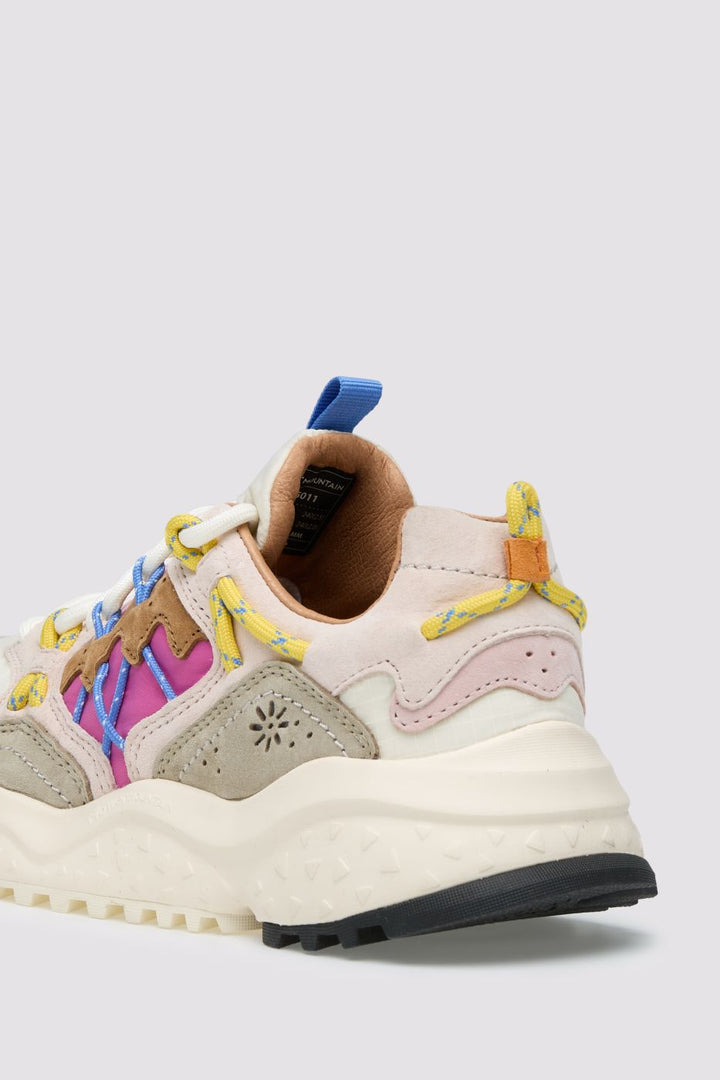 Yamabushi Sneaker - Stone/Fuchsia - Frontiers Woman